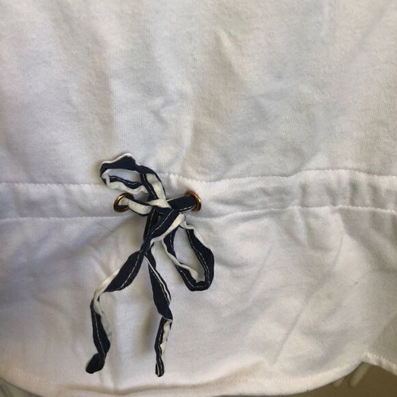 3/$25 WALTER BAKER Betina Mixed Media Blouse Top Size M - Picture 5 of 9